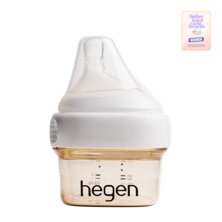 Hegen 60ml/2oz Feeding Bottle PPSU with Extra Slow Flow Teat (0 months)