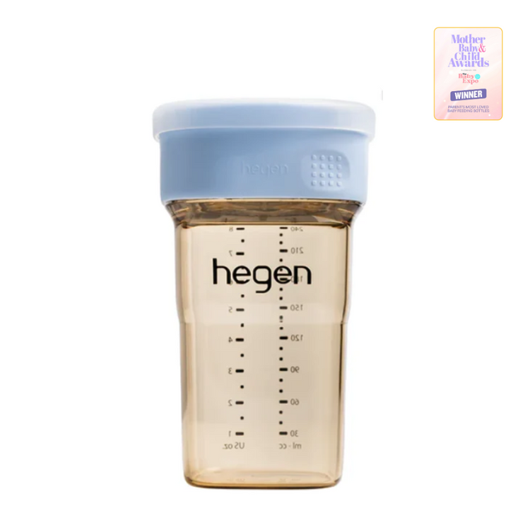 Hegen 240ml/8oz All-Rounder Cup PPSU Blue (12 months and above)
