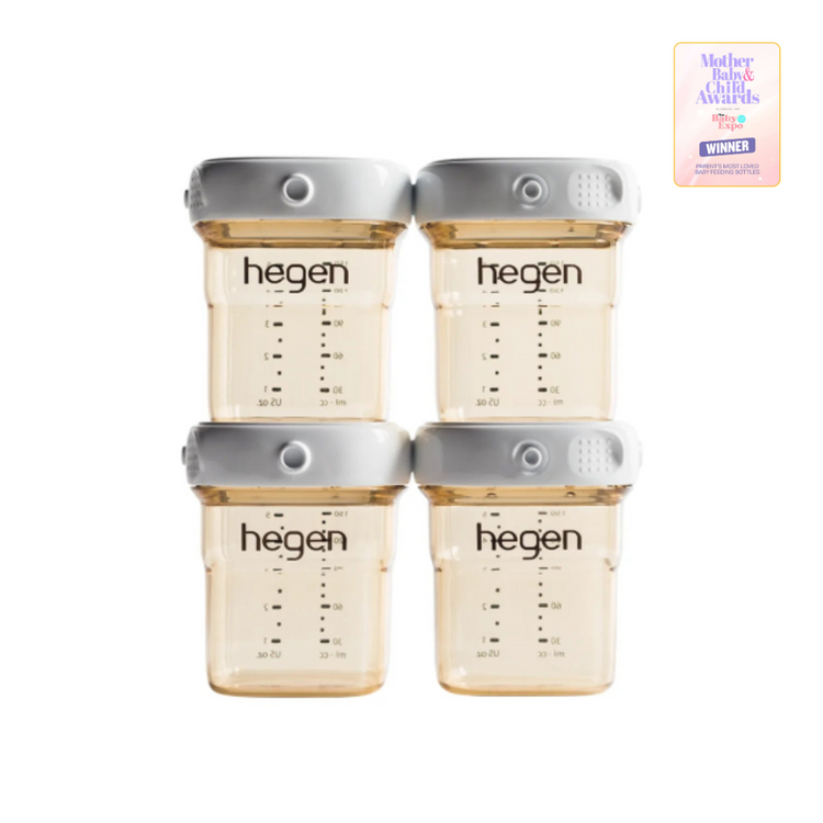 Hegen 150ml/5oz Breast Milk Storage PPSU (4-pack)