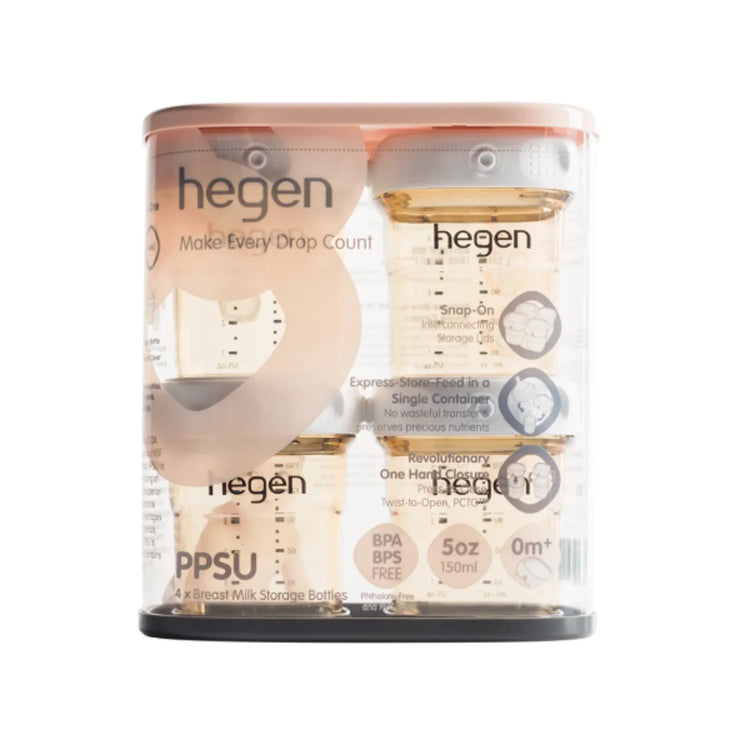 Hegen 150ml/5oz Breast Milk Storage PPSU (4-pack)