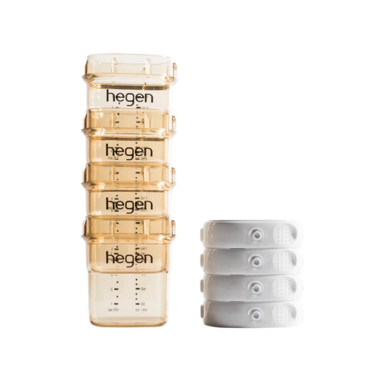 Hegen 150ml/5oz Breast Milk Storage PPSU (4-pack)