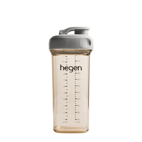 NEW Hegen 330ml/11oz Drinking Bottle PPSU Grey (24 months and above)