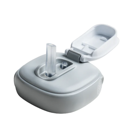 حلمة الشرب المصنوعة من القش من هيجين، باللون الرمادي