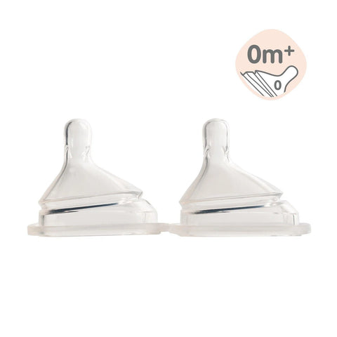 Hegen Teat Extra Slow Flow, 2-Pack (0 months)