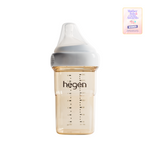 Hegen  240ml/8oz Feeding Bottle PPSU with Medium Flow Teat (3 to 6 months)