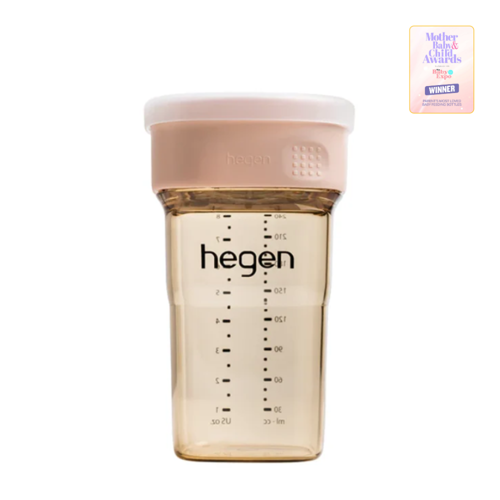 Hegen  240ml/8oz All-Rounder Cup PPSU Pink (12 months and above)