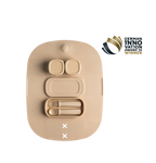 Hegen Mealtime Starter Kit with Foldable Placemat Taupe