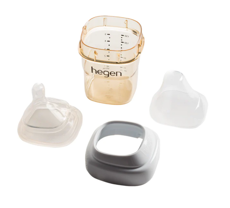 Hegen 150ml/5oz Feeding Bottle PPSU with Slow Flow Teat (1 to 3 months)