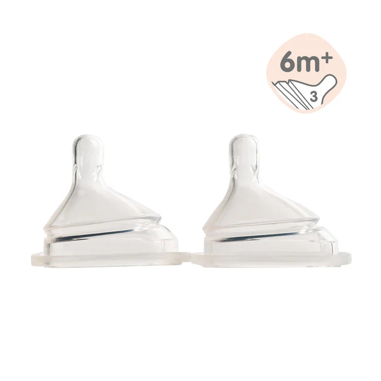 Hegen  330ml/11oz Feeding Bottle PPSU, 2-Pack with 2 x Fast Flow Teat (6 months and beyond)