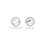 Hegen Teat Thick Feed, 2-Pack (for thickened liquids)